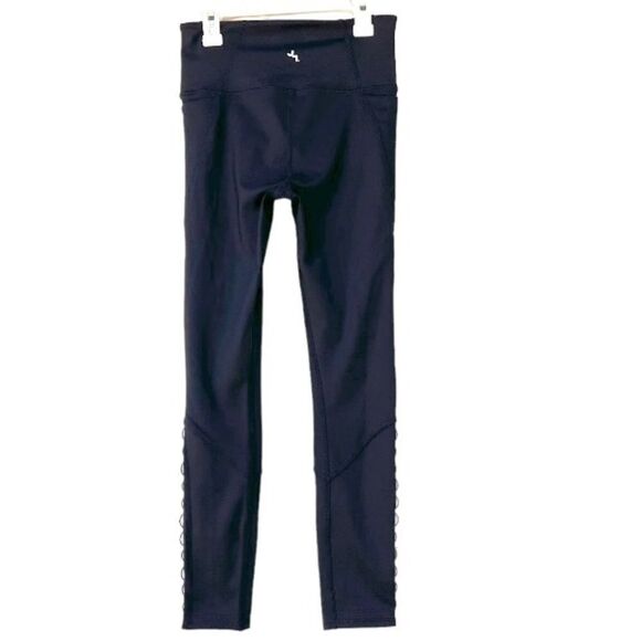 Women’s Laced Leg Ankle Leggings XS New - Picture 6 of 9